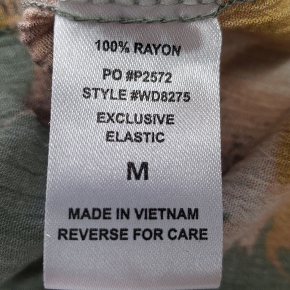 May Berries Floral Maxi Dress Women's Medium Cruise Vacation Summer - Picture 8 of 12